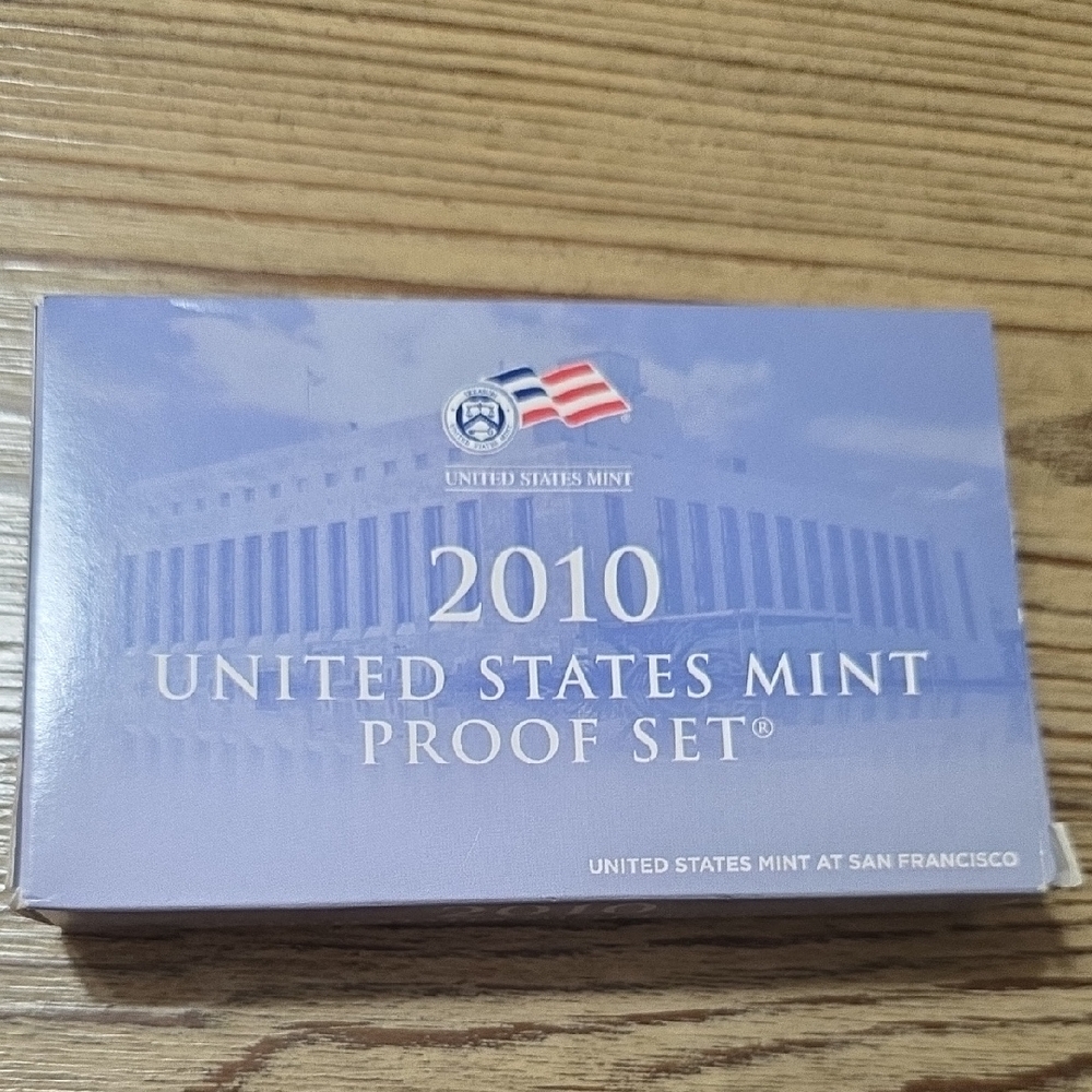United States Mint 2010 Proof Set - Blue